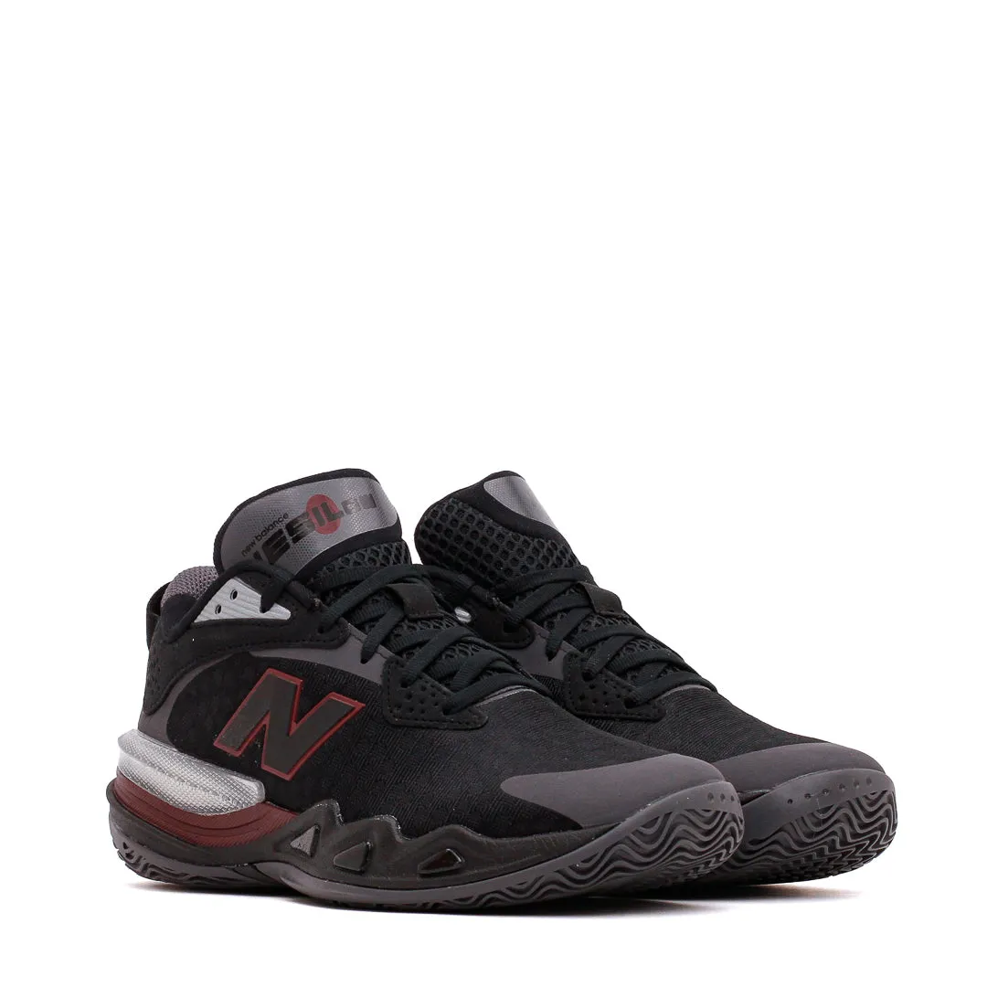 Sail Vibe Anti Odor Outdoor Explorers New Balance Basketball Unisex Hesi Low v2 Black Crimson BBHSLMT2