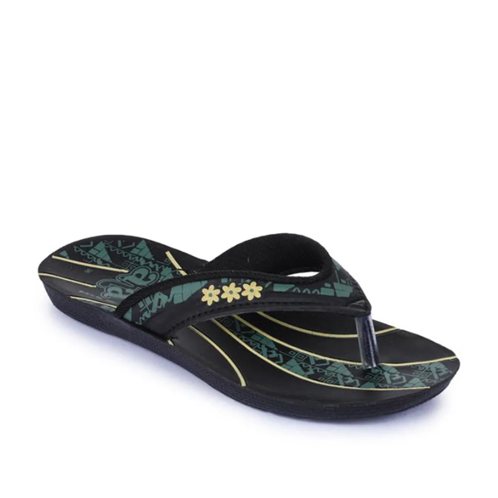 Classic Move Bold A-HA By Liberty BERLIN Women Casual Black Slippers