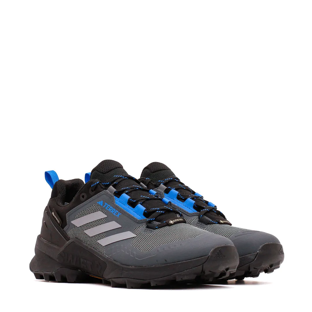 Adidas Men Terrex Swift R3 GORE-TEX Black Blue Rush HR1311 Wool Warm