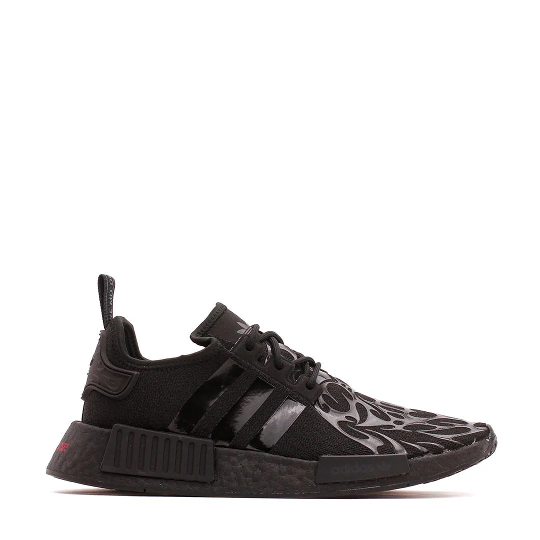 group walk Love Glow Adidas Originals Men NMD R1 x Star Wars Black IE6000