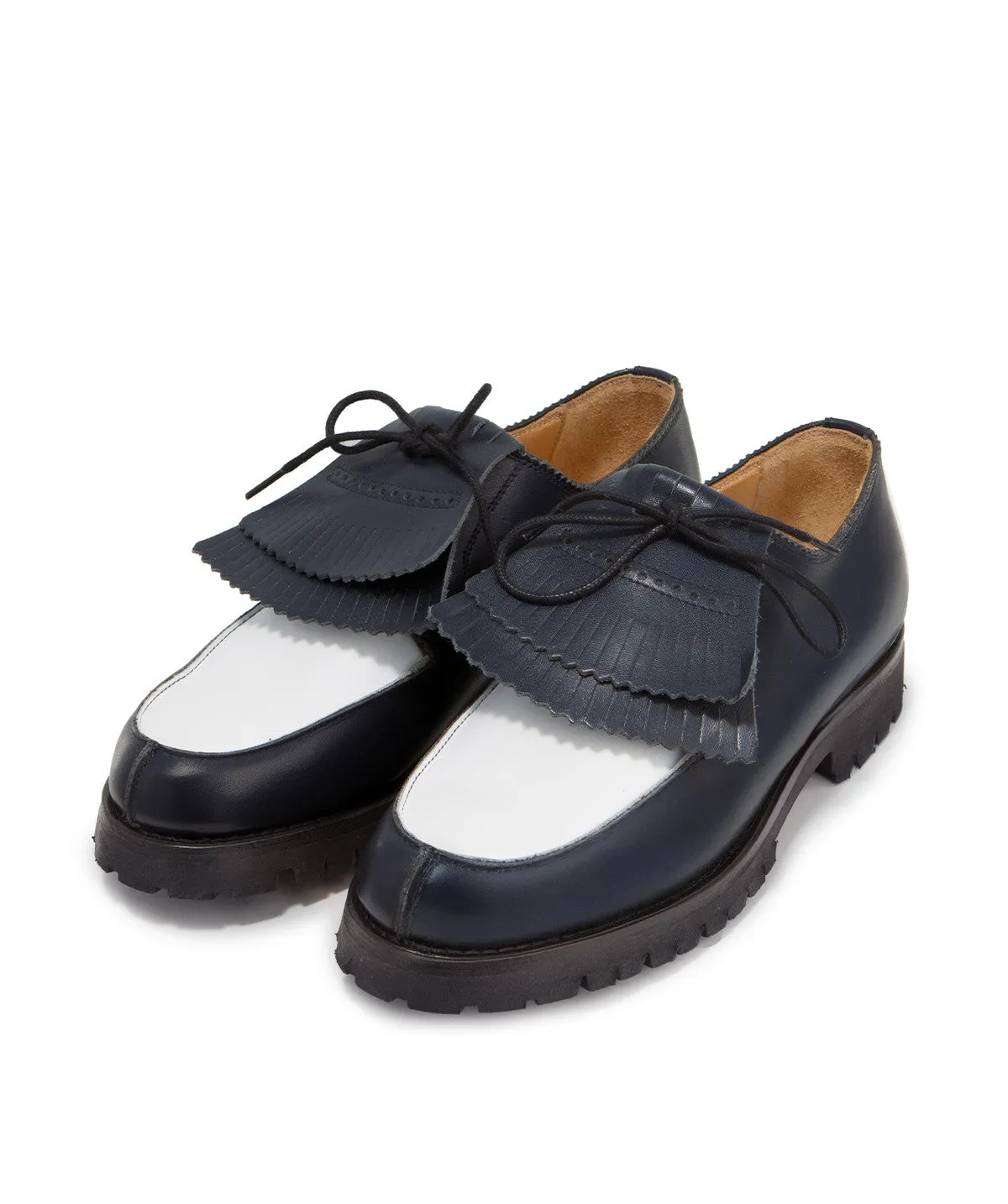 Urban Mode Reliable Derbies LEONIE Bleu et Blanc
