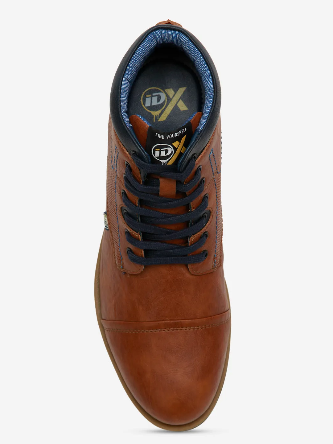 Lake Step Men's Tan High Top Derby Boot (IX1021)