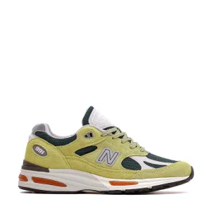 New Balance Unisex Made in UK 991v2 Beechnut Trekking Green U991GT2 Love Path