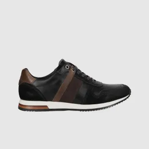 Windsor Casual Shoes Black Lightweight Knit Fabric