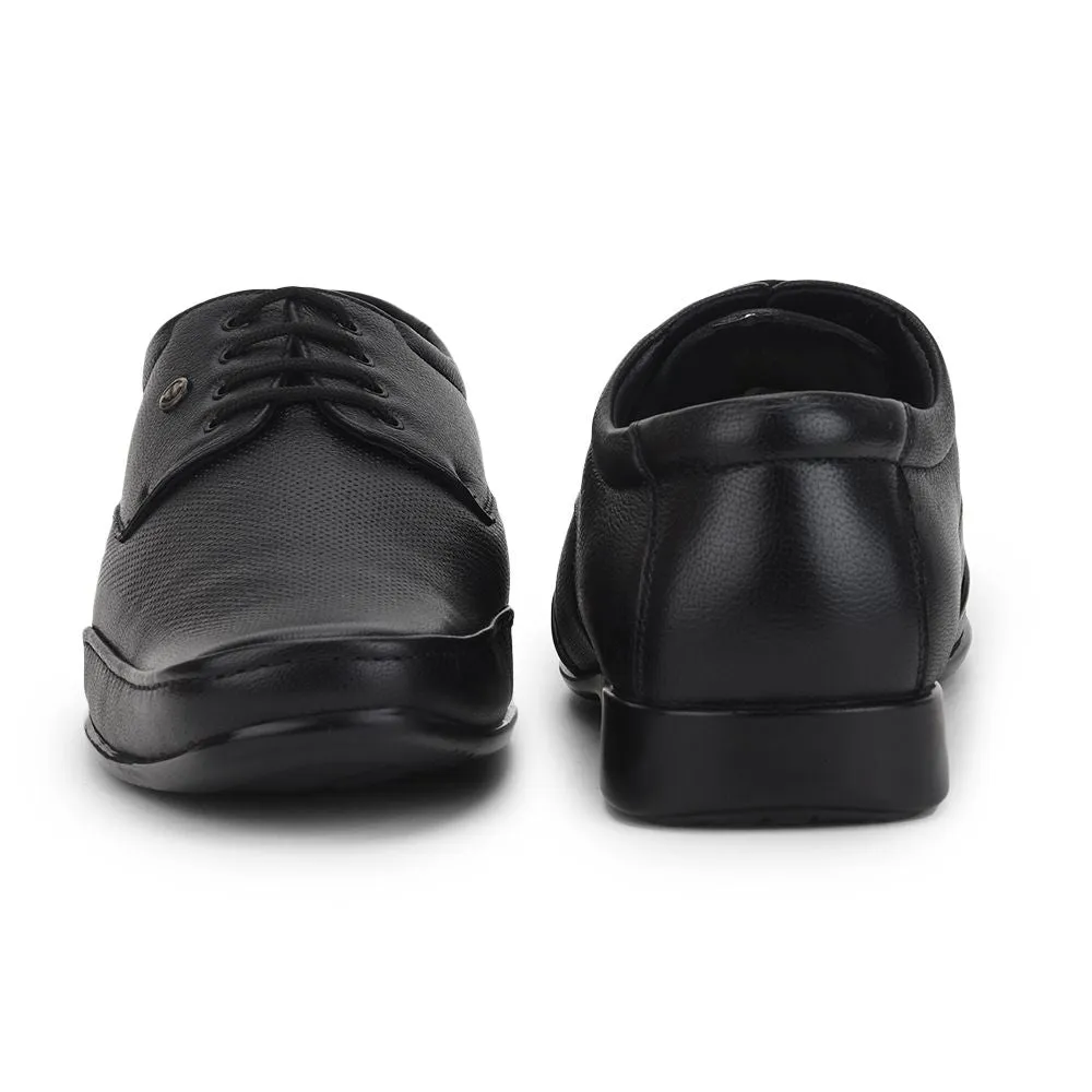 Pop Shade Prestige Mode Healers Formal Lacing Shoes For Men (Black) FL-510N By Liberty
