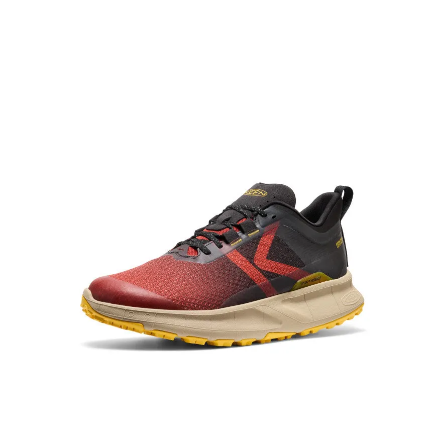 Synthetic Men's 450 Dirt Waterproof Hiking Shoe  |  Red Ochre/Black