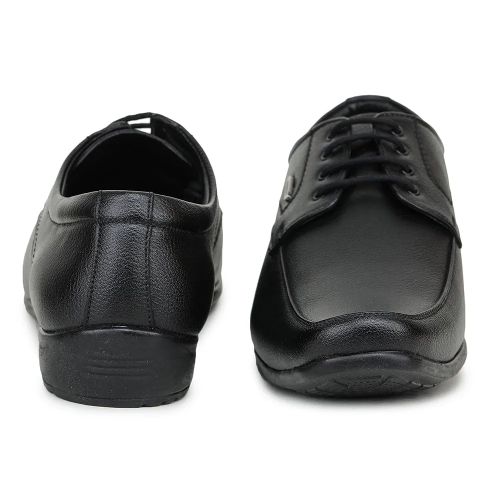 Command Style Smart Sport Fortune (Black) Formal Lace Up Shoes For Men Uvl-35 By Liberty