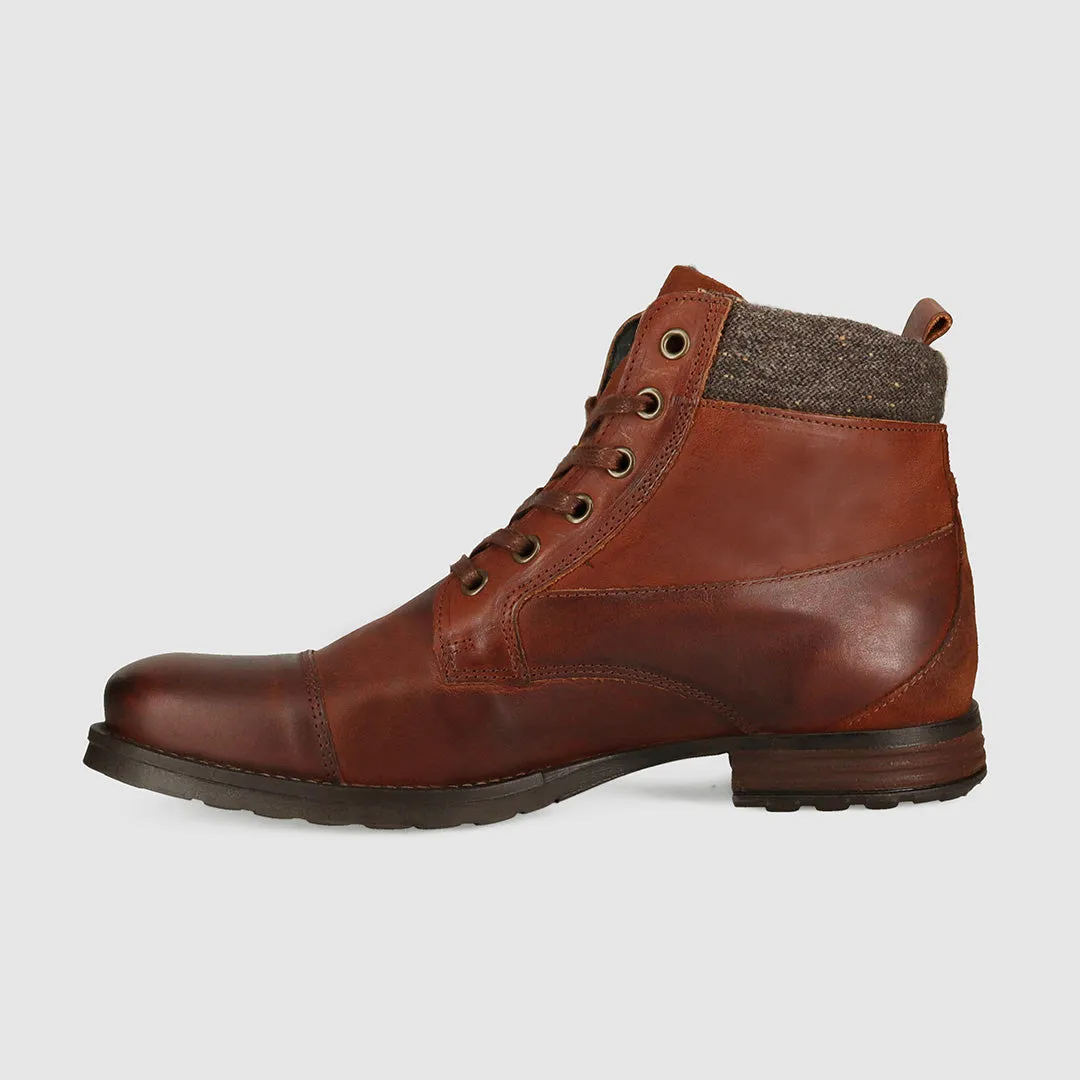 Aireys Lace Up Boots Rust Breathable Weather Resistant User Flexible Movement
