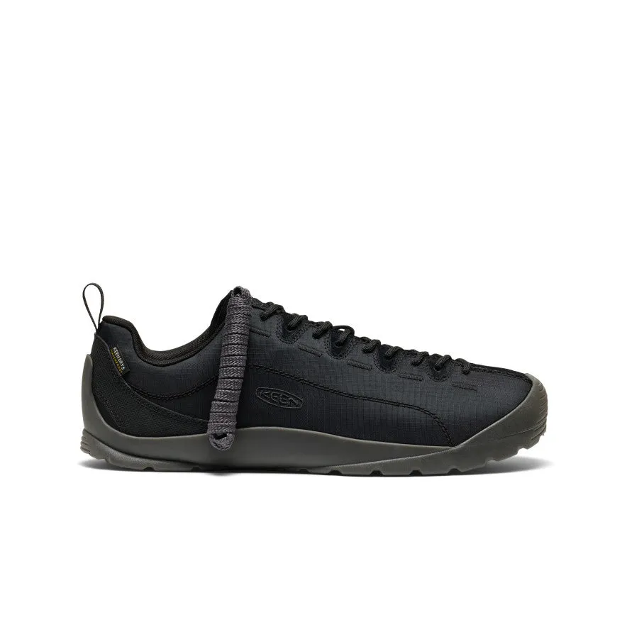 Smooth Upper Men's Jasper Nylon Waterproof Sneaker  |  Black