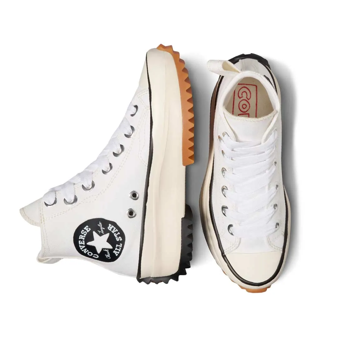 Converse - Unisex Run Star Hike High Platform Sketch Top Shoes (A10422C) Knitted Warm Arch Support Daily Walk