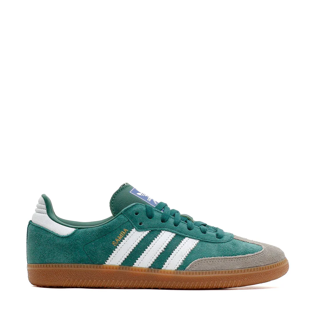 Adidas Originals Men Samba OG Green ID2054 Lightweight Form Rainy Day