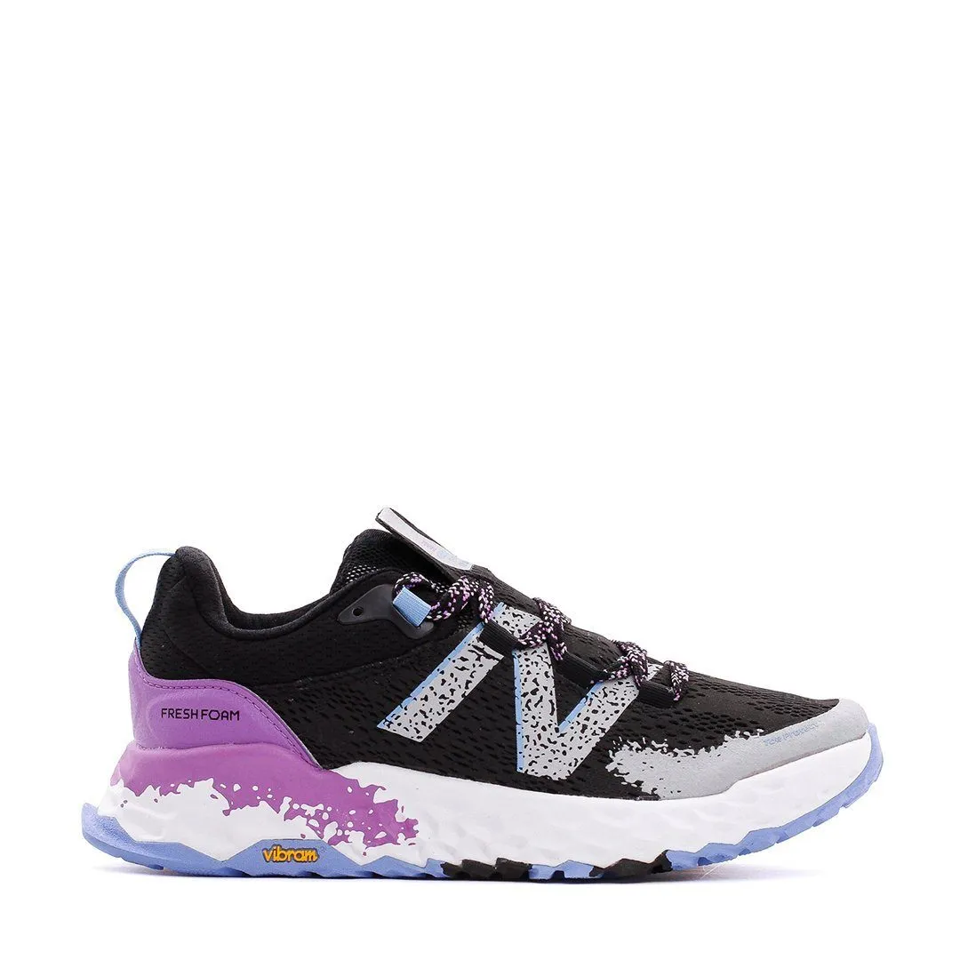 City Edge Satin Glow New Balance Hierro v5 Fresh Foam Black Purple Women WTHIERP5
