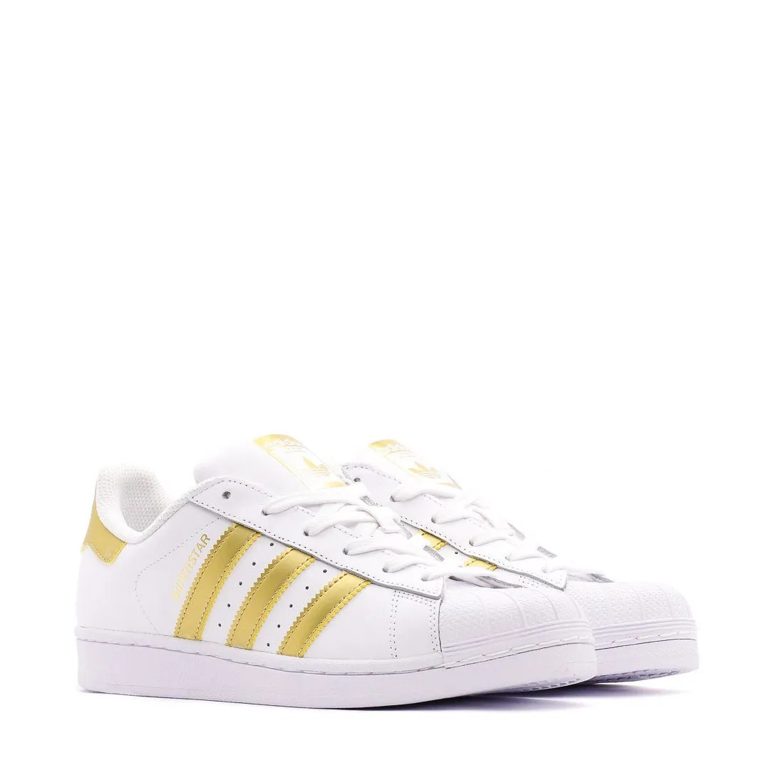 Adidas Originals Superstar Junior White Gold BB2870 Secure fit Fur Trim