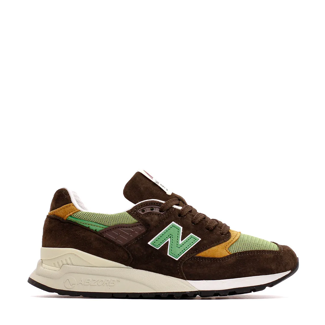 New Balance Unisex 998 Brown Made In USA U998BG Winter Base Gold Tone