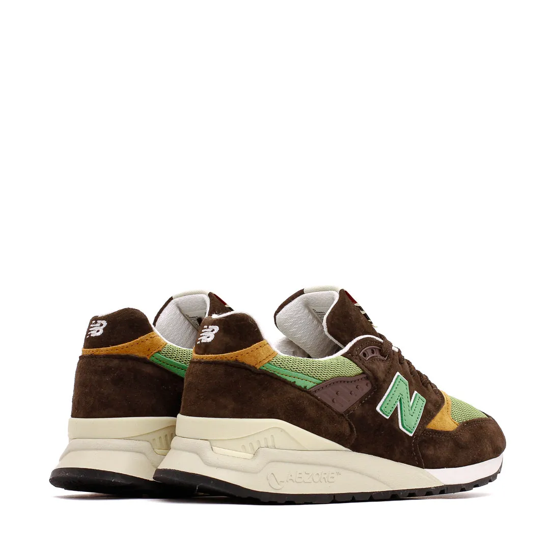 Moon Walk New Balance Unisex 998 Brown Made In USA U998BG