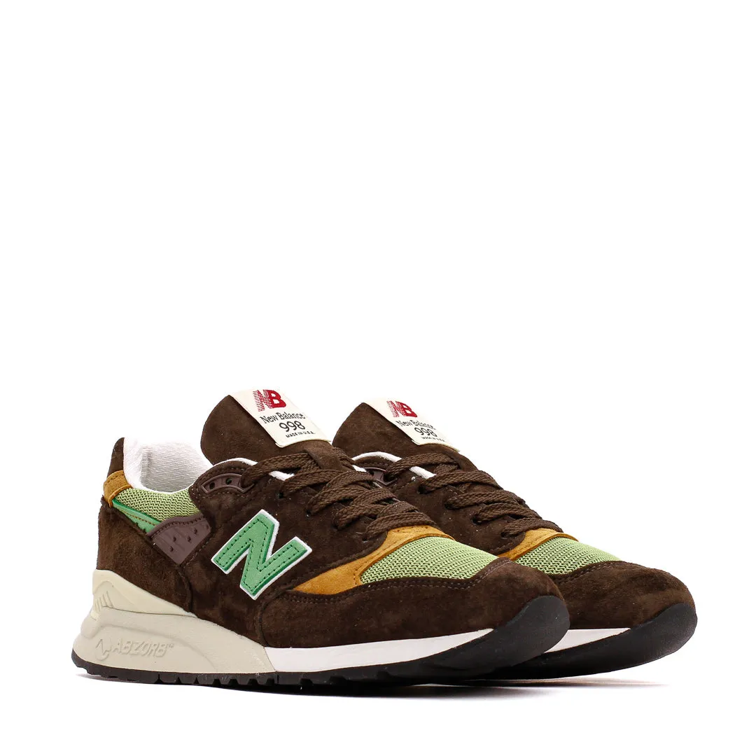 New Balance Unisex 998 Brown Made In USA U998BG Comfort Enhancement Fast Run