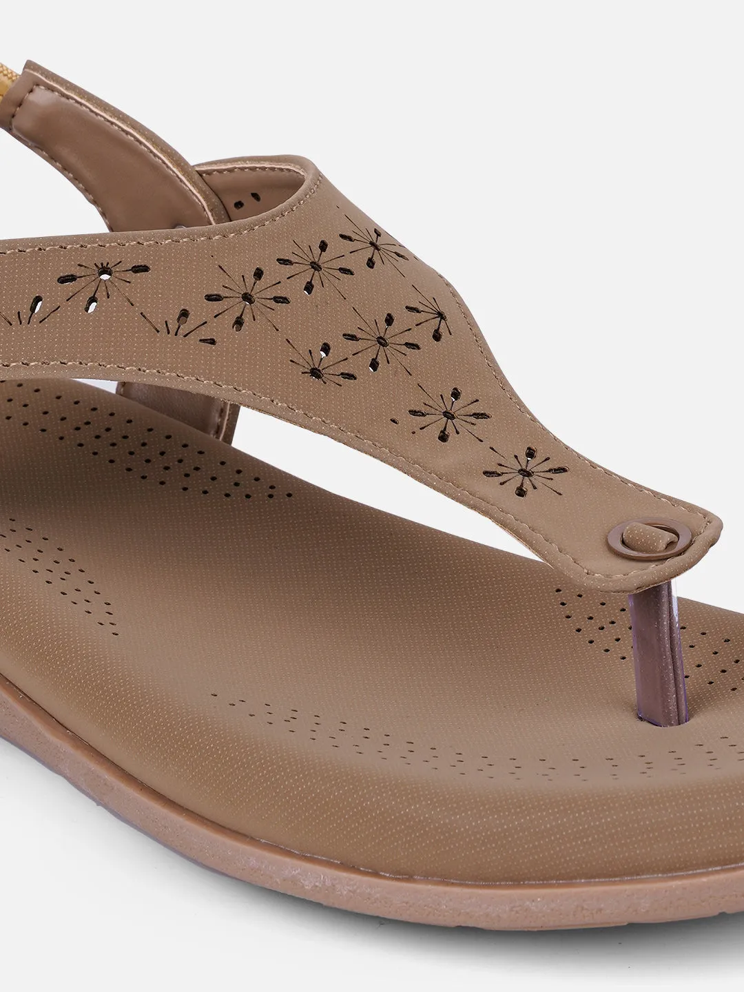 Foot-Friendly Design Women's Chiku Slingback Strap Sandals (IU6012)