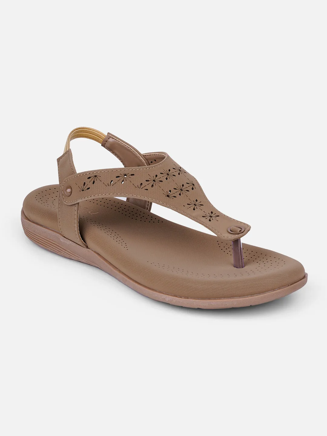 Cozy Slip Shoes Women's Chiku Slingback Strap Sandals (IU6012)