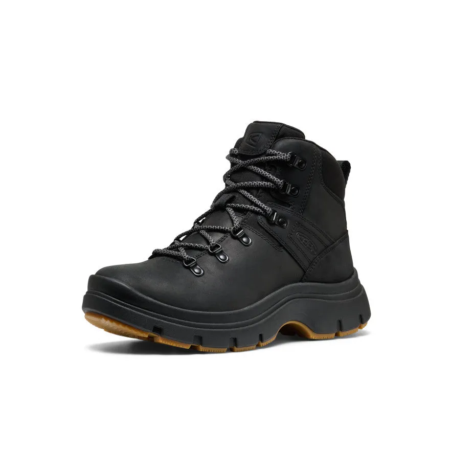 Iconic Footwear HeelCushion Women's Kosa Leather Boot  |  Black
