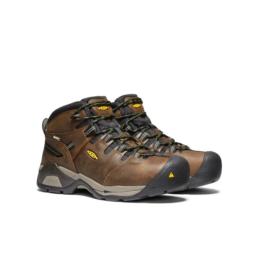 Innovative Features Men's Detroit XT Waterproof Boot (Steel Toe)  |  Cascade Brown/Bronze Green