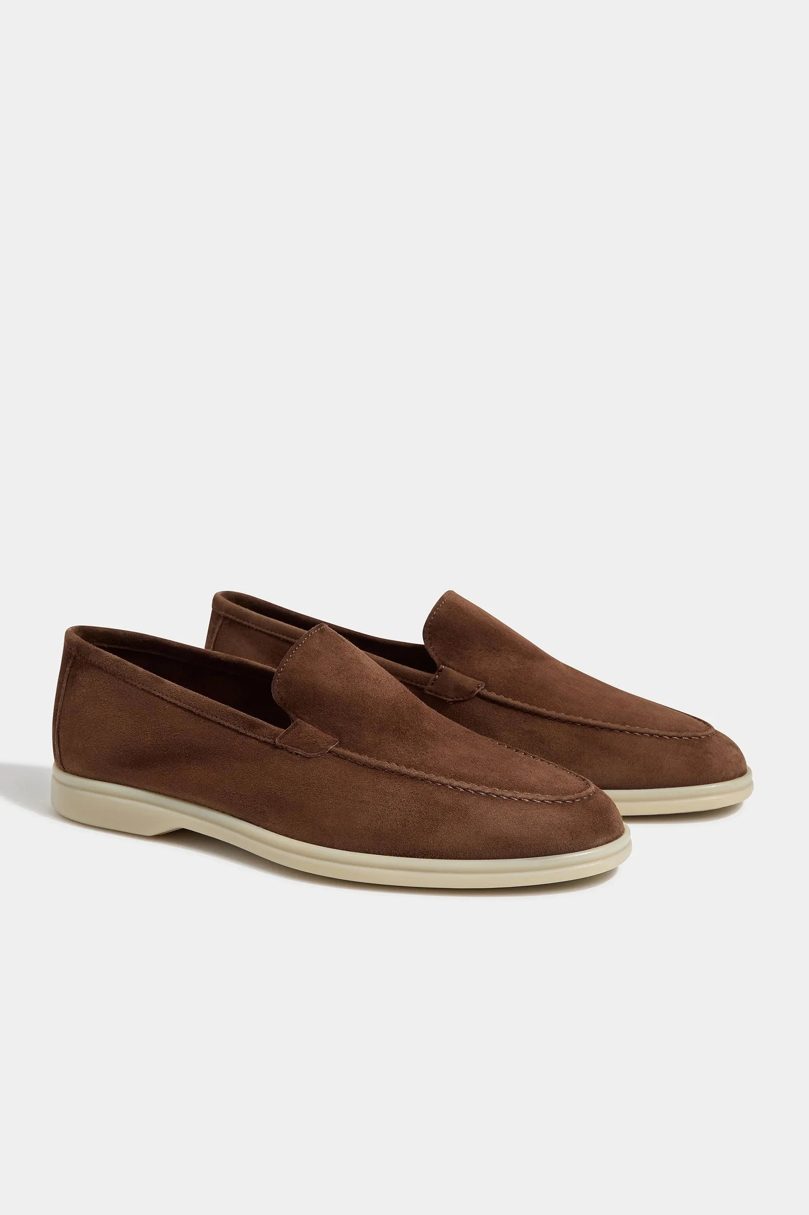 Soft Hike Gentle Fit Brown loafers - Made In Italy