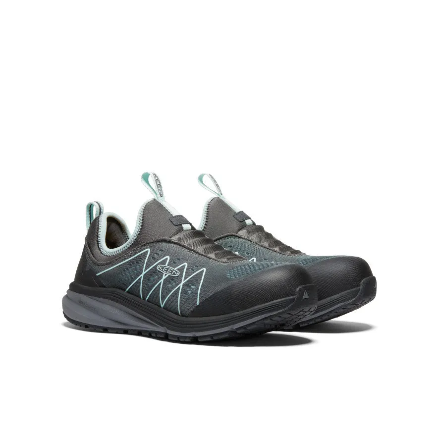 Women's Vista Energy Shift (Carbon Toe)  |  Steel Grey/Blue Glass Sleek Outline Field Travel