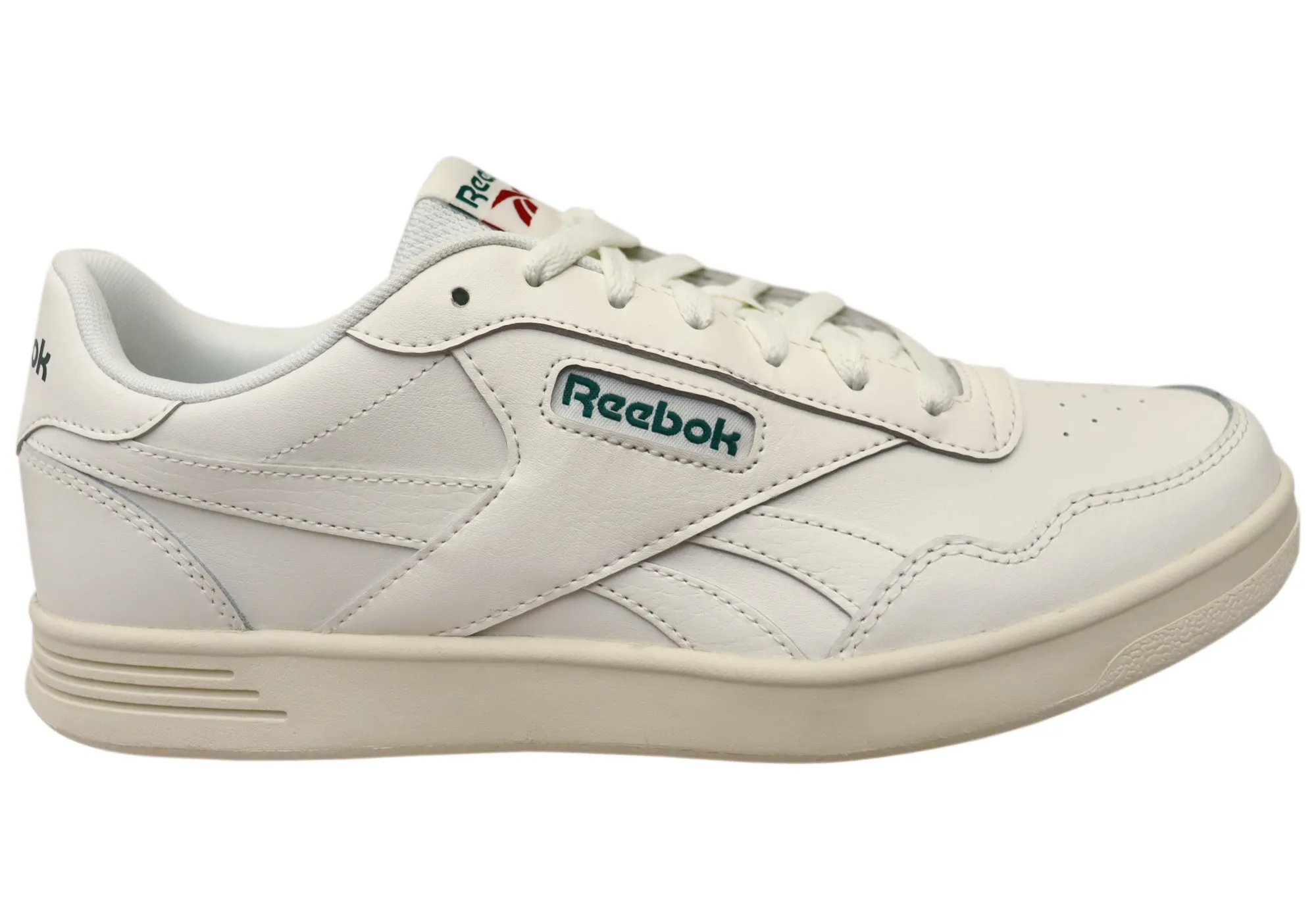 flex design Reebok Court Advance Mens Comfortable Lace Up Sneakers