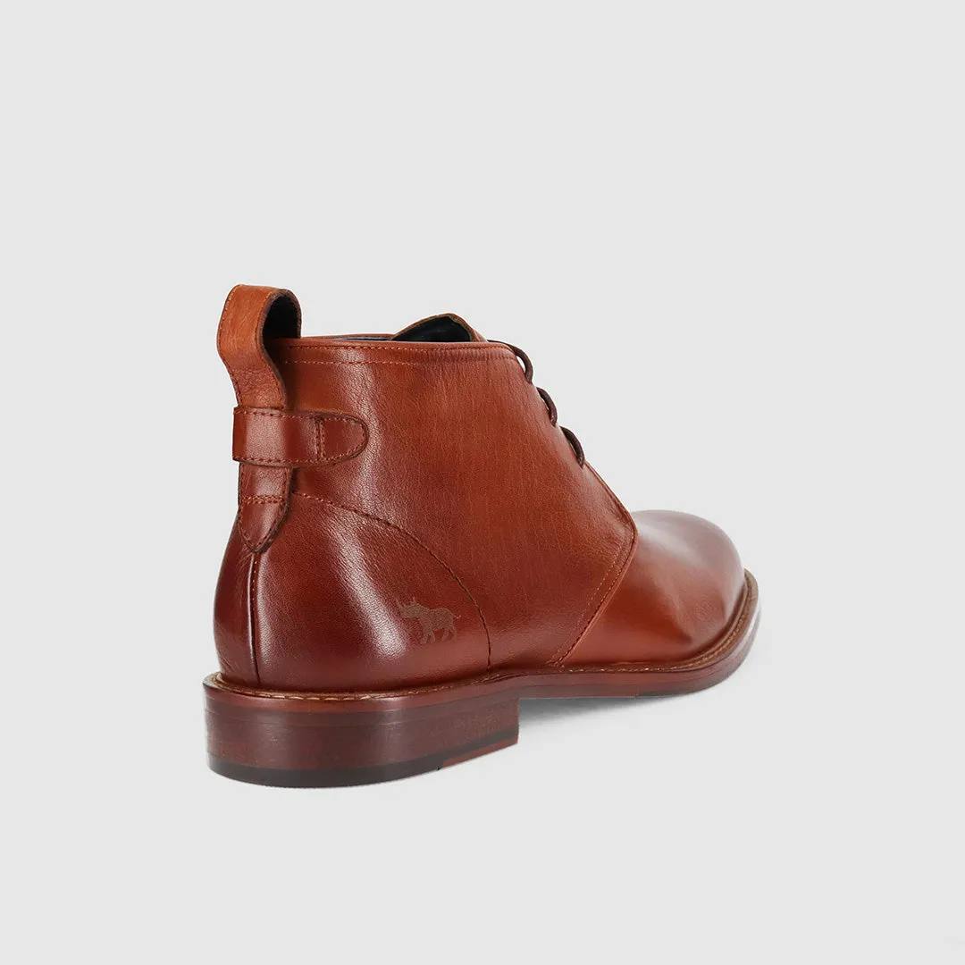 Bail Lace Up Boots Tan dry surface