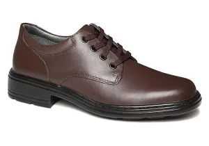 Playground - ready kids' shoes Clarks Infinity Senior Brown Leather School Shoes