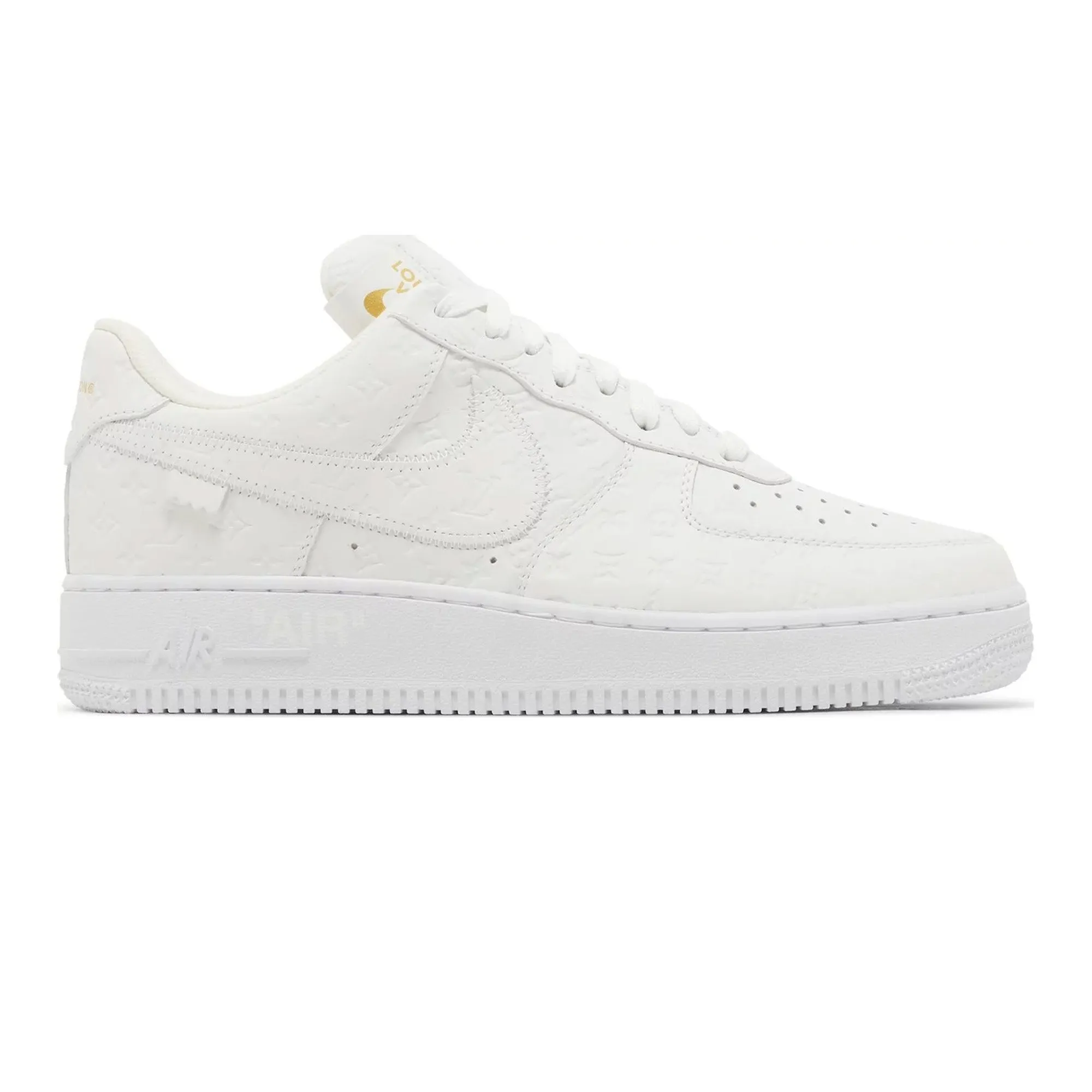 Louis Vuitton Nike Air Force 1 Low By Virgil Abloh 'White' (2022) Modern Bold Performance