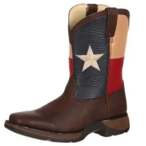 Middle - school - sized shoes Primary school kids' products Durango Texas Flag Children's Boot