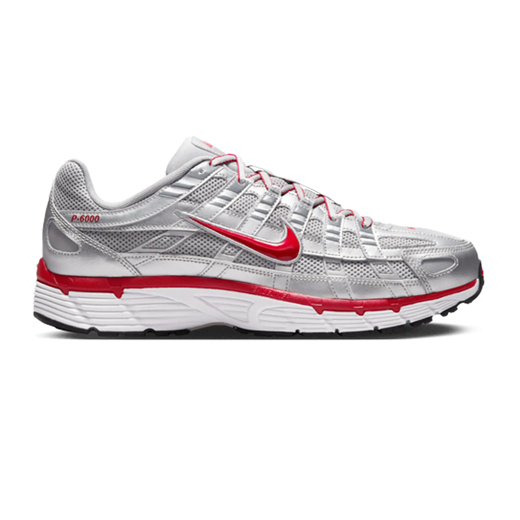 Rain Step Nike P-6000 'Metallic Silver Gym Red' (2025)