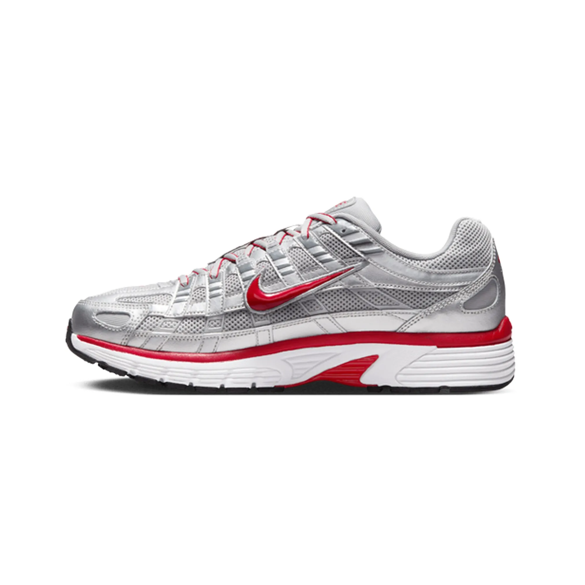 Nike P-6000 'Metallic Silver Gym Red' (2025) Smart Fit