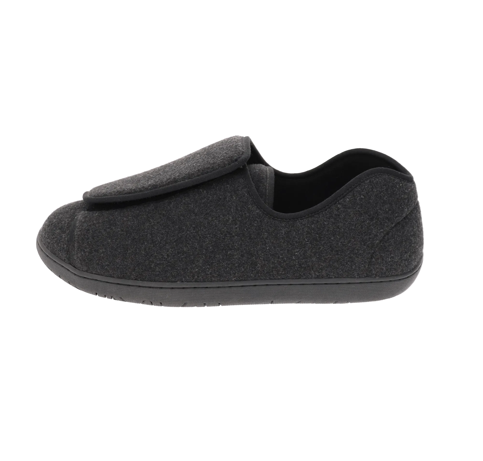 The Doctor 2 Extra-Depth Slipper in Blackwool - by Foamtreads Cotton Touch