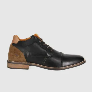 True Pace Pop Color Dynamite Lace Up Boots Black