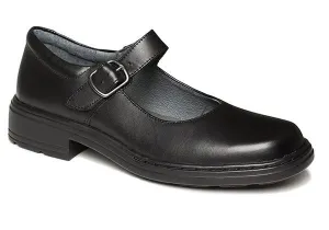 Clarks Intrigue Senior Girls Black Leather School Shoes Kids' dress shoes Comfort Padding