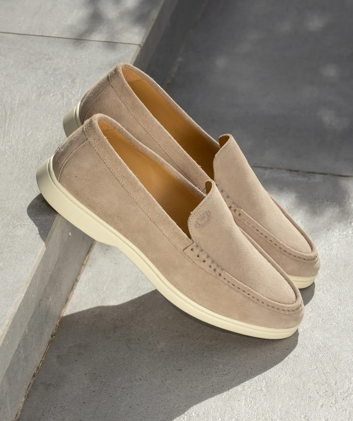 Abrasion Resistant Lining Mocassin MONACO Daim Sable