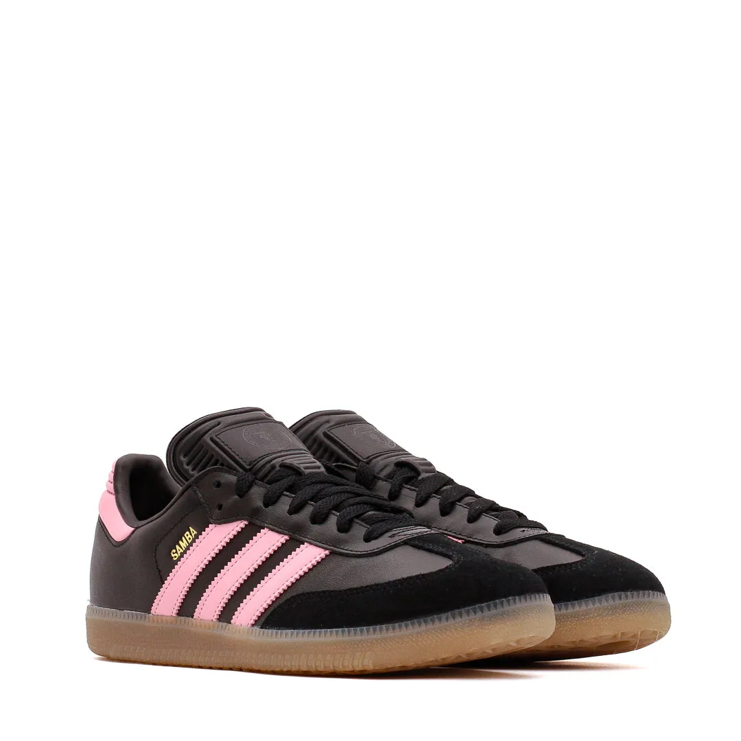 Timeless Fit Zip Up Adidas Men Samba Inter Miami CF Lionel Messi Black Pink IH8157