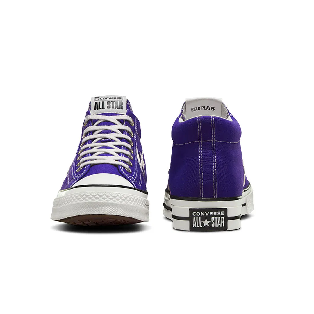 Converse - Unisex Star Player 76 Mid Top Shoes (A11529C) Commute Light Slim Form