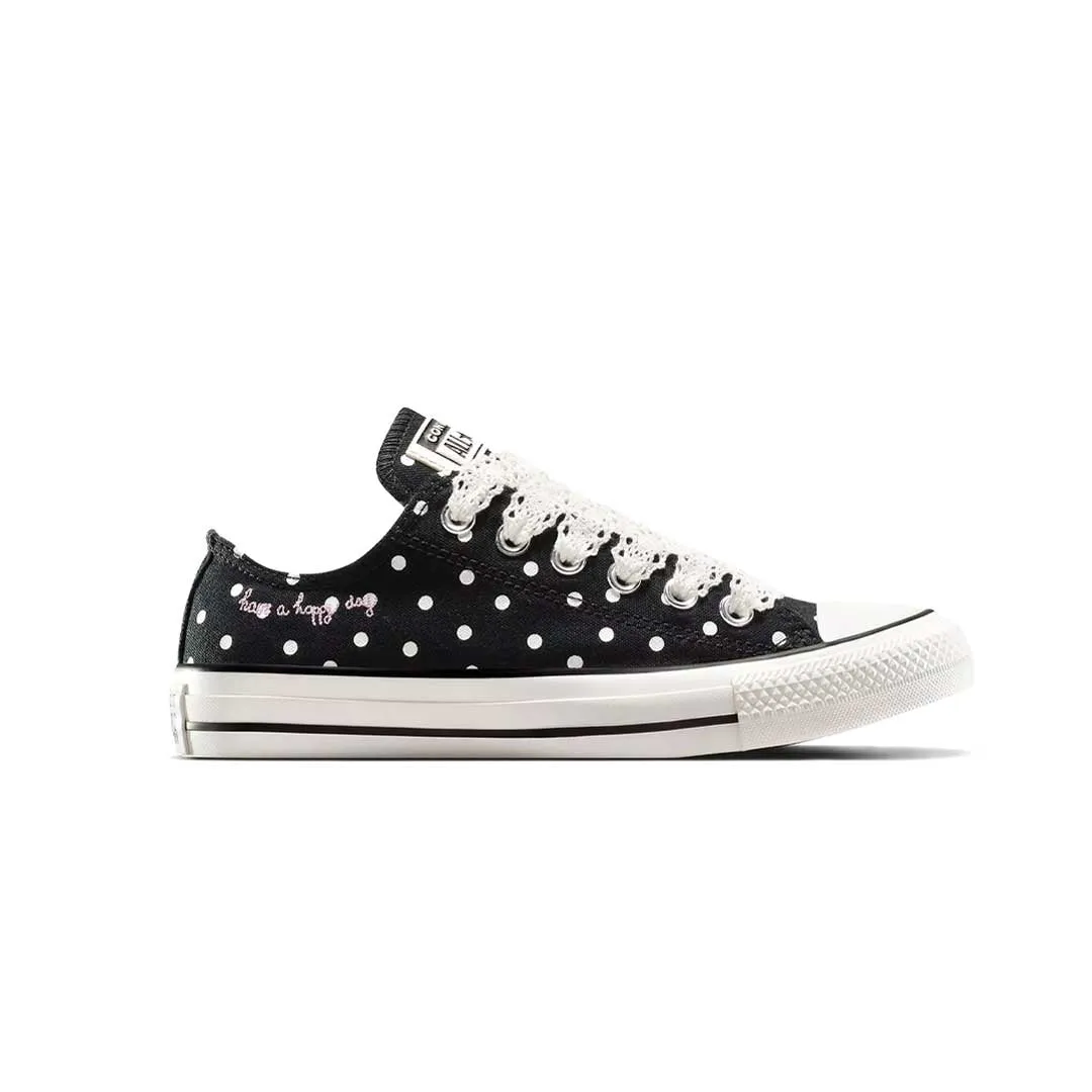 City Run Height Plus Converse - Women's Chuck Taylor All Star Polka Dots Low Top Shoes (A12570C)