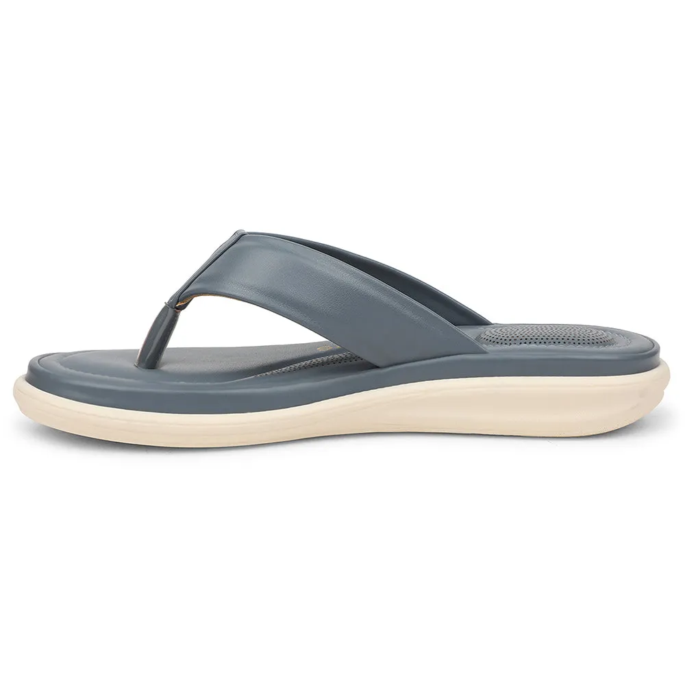 Healers Sky Blue Casual Slipper For Women SSAL-3 By Liberty Comfort Cushion