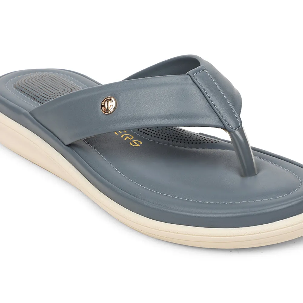 Flexible Fit Busy Professionals Healers Sky Blue Casual Slipper For Women SSAL-3 By Liberty