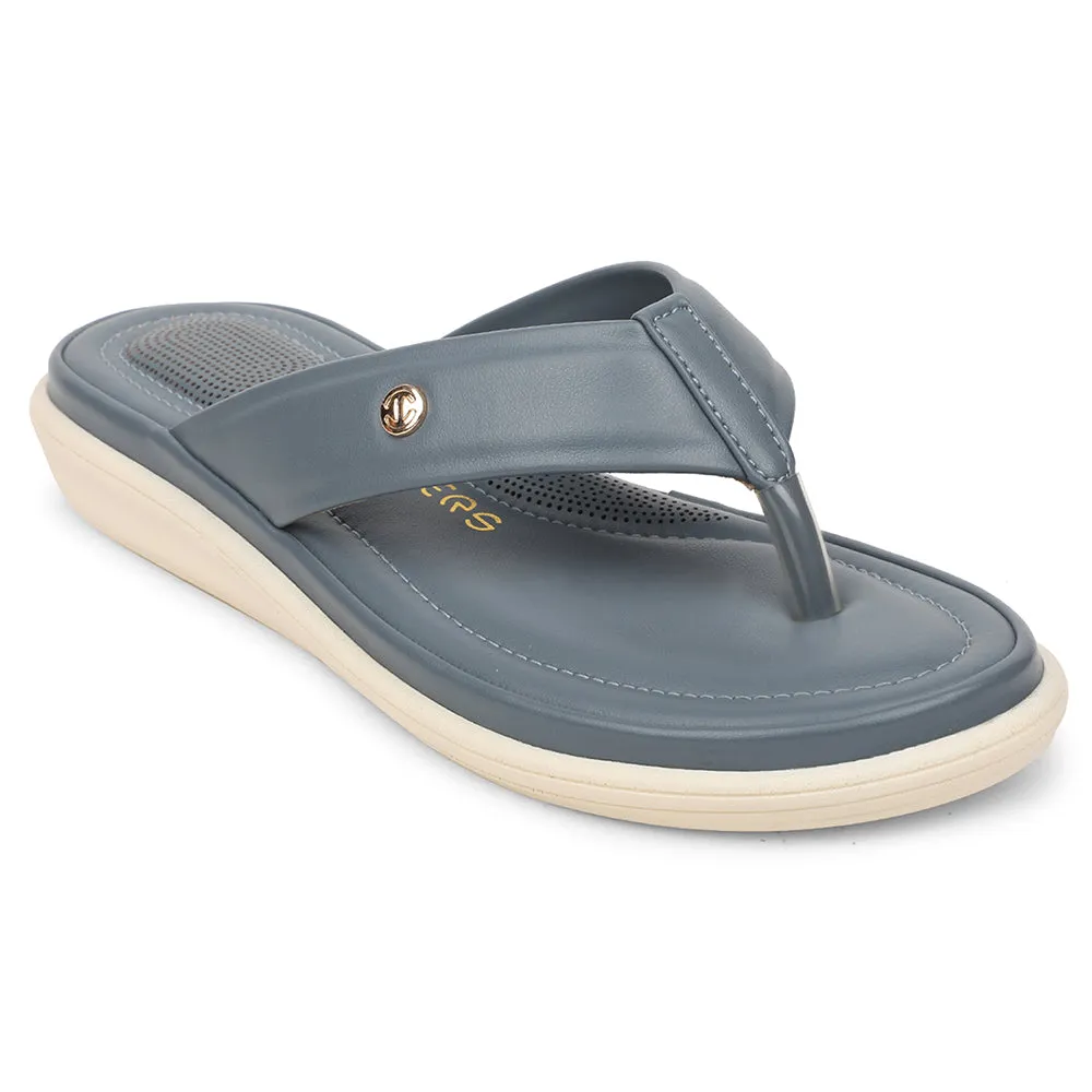 Slip Resistant All Weather Healers Sky Blue Casual Slipper For Women SSAL-3 By Liberty
