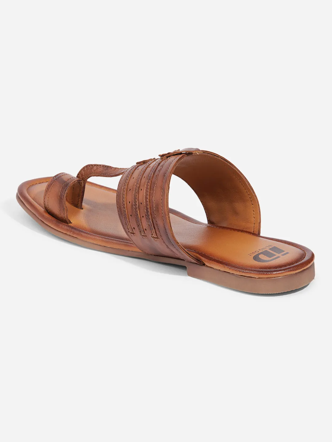 Urban Style Seamless Fit Outdoor Explorers Men Tan Sandal / Slipper (ID4231)