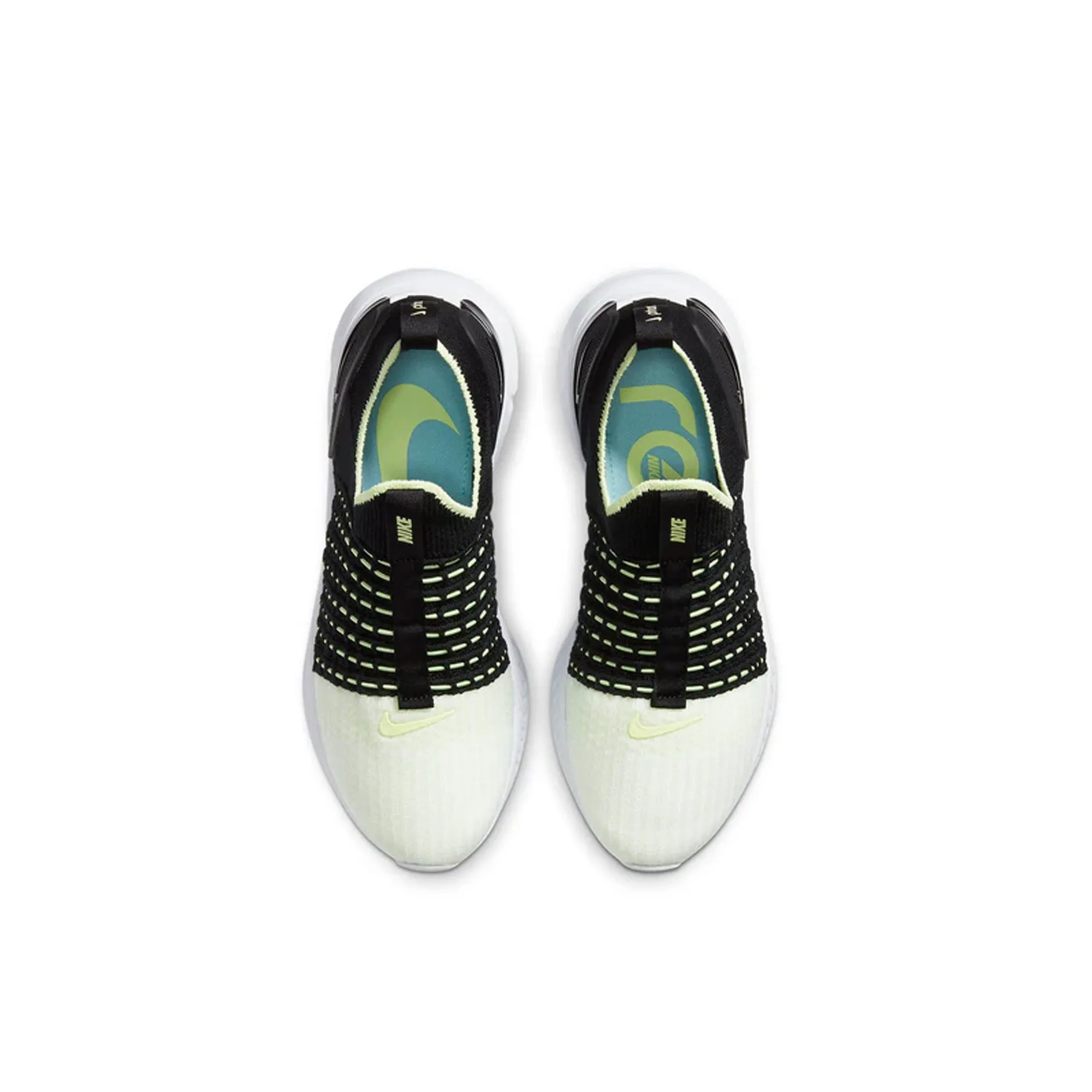 Peak Mode Night Glow React Phantom Run Flyknit 2 'Black Volt' W