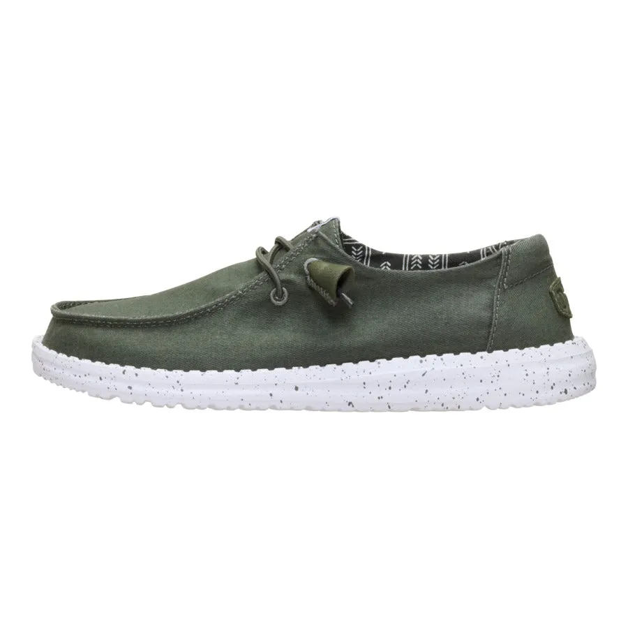 Wendy Stretch Canvas - Deep Green Durable Build Weekend Errands Firm Ground