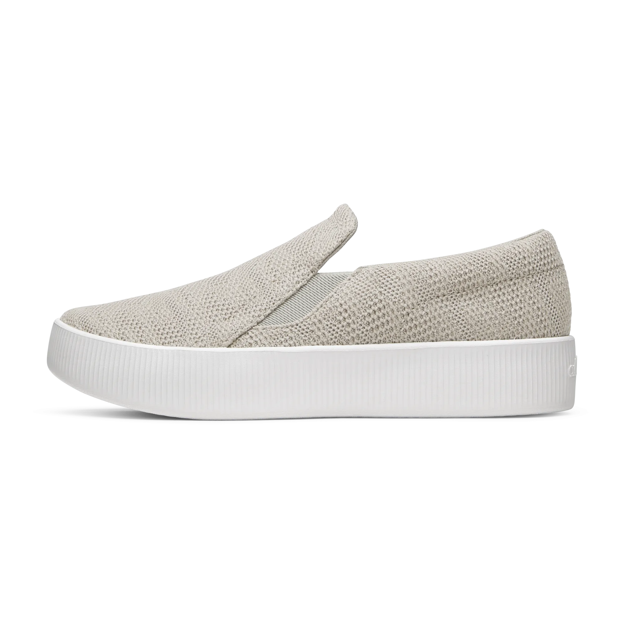 Women's Lounger Lift - Weathered Grey (Blizzard Sole) Arch Relief Quick Lacing System
