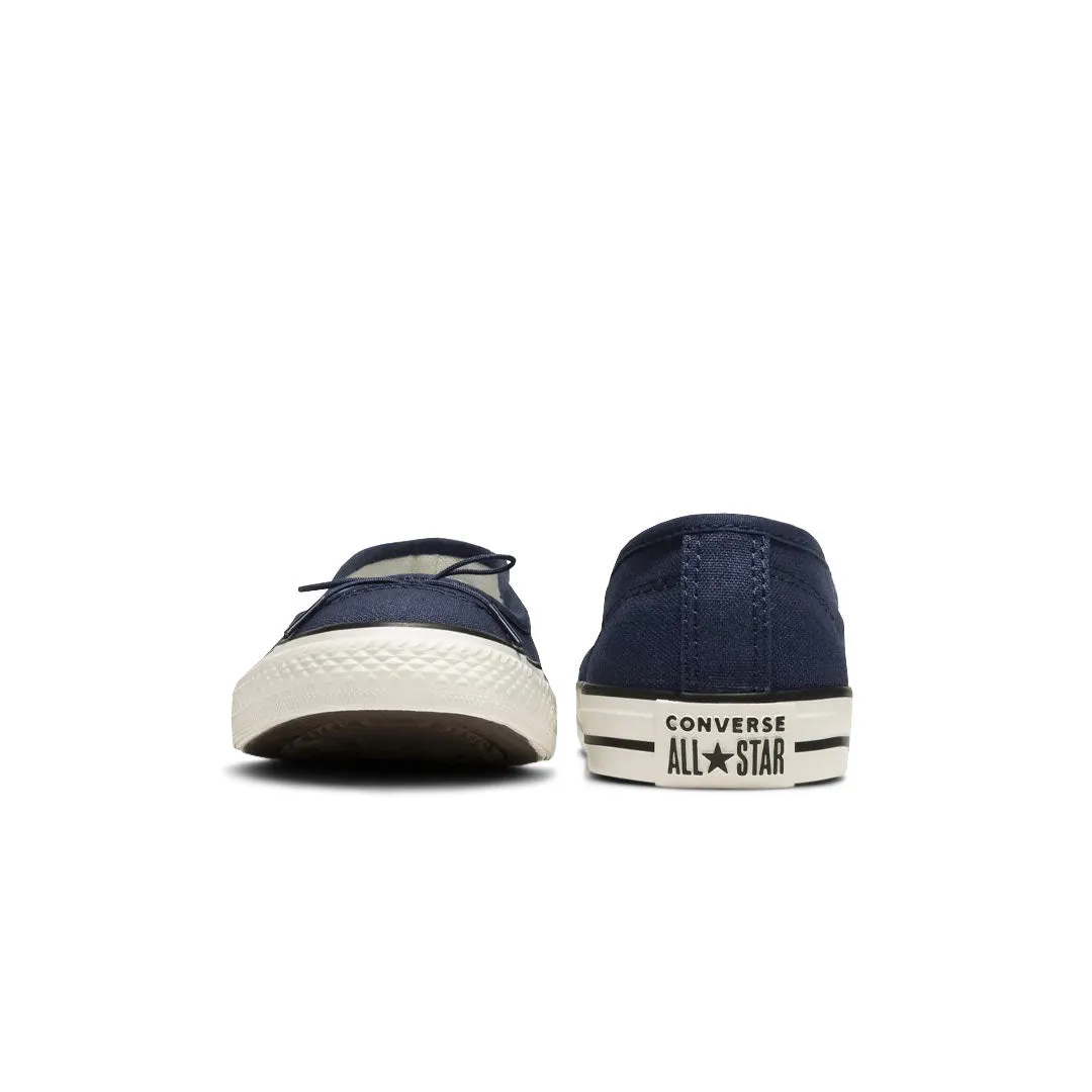 Quiet Step Converse - Women's Chuck Taylor All Star Dainty Ballerina Slip-On Shoes (A16213C)