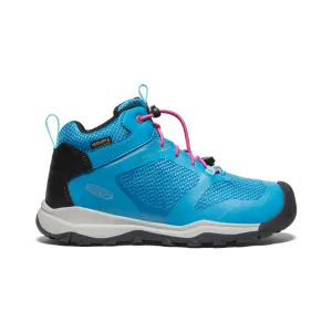 Comfort Padding Breathable fabric Big Kids' Wanduro Waterproof Boot  |  Fjord Blue/Fuchsia Purple