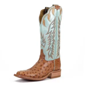 Padded Interior Urban Traveler Fashion Guy Hyer Ladies' Harper Ostrich Boot